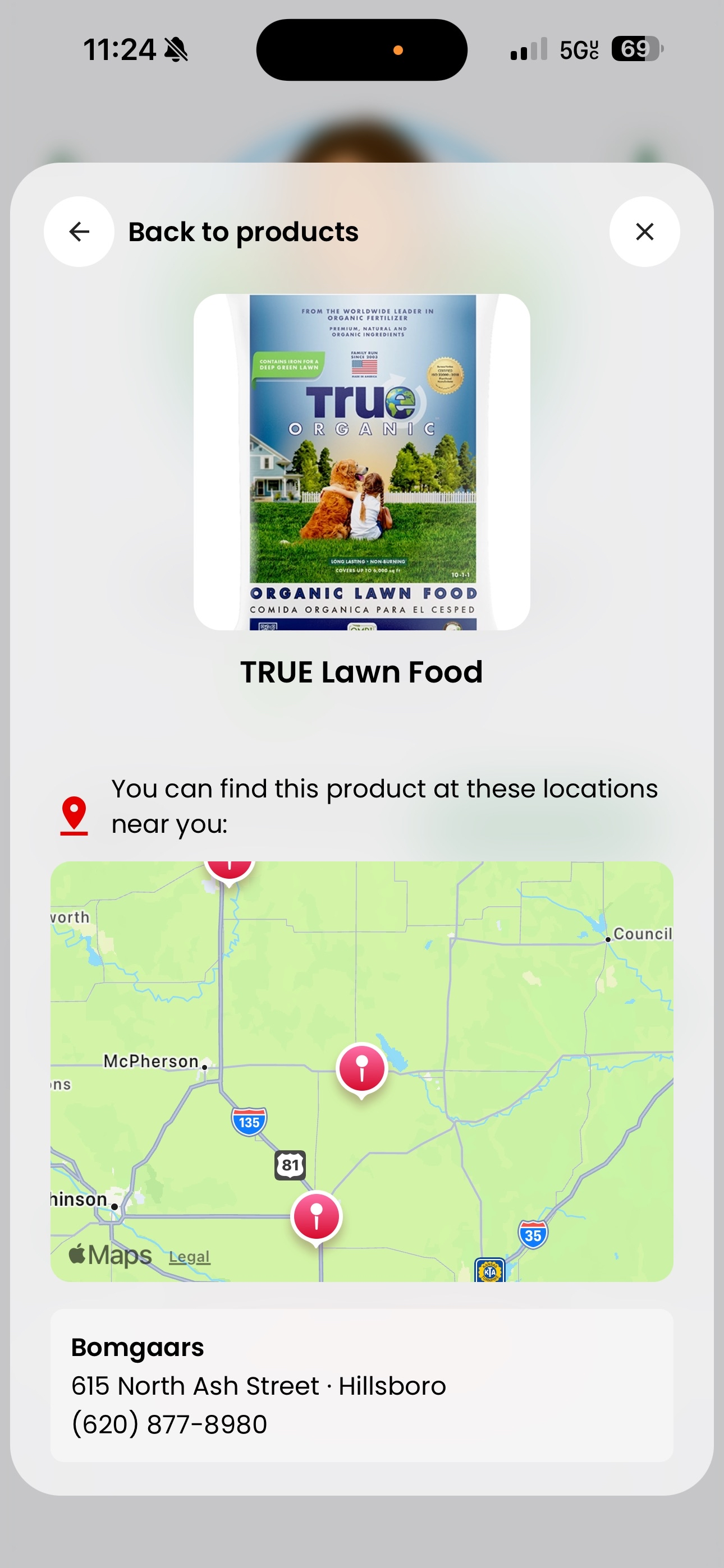 Find products near you